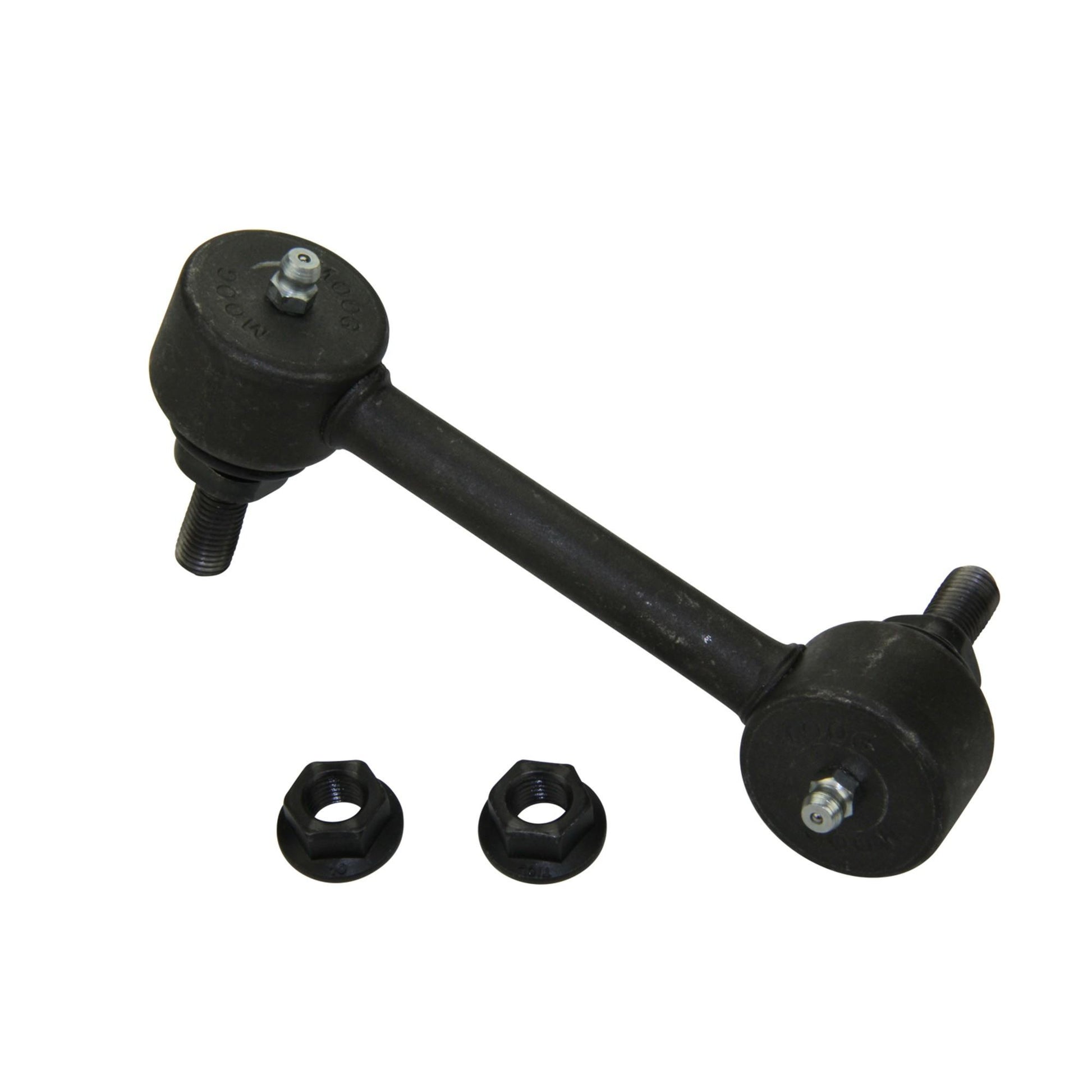 Back View of Rear Left Suspension Stabilizer Bar Link MOOG K90343