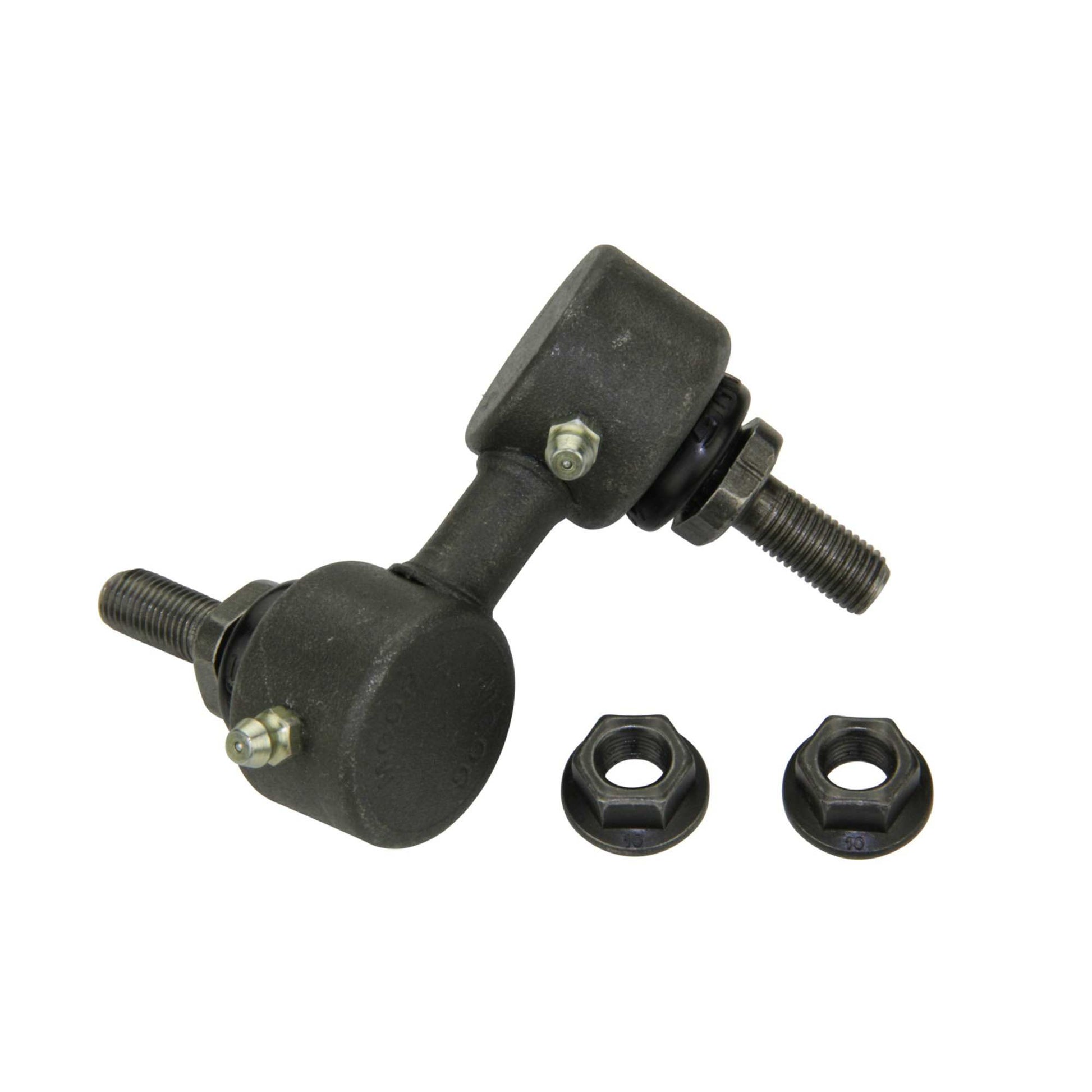 Back View of Front Left Suspension Stabilizer Bar Link MOOG K90454