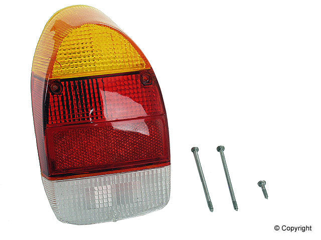 Front View of Tail Light Lens RPM 113945242AYL