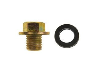 Angle View of Engine Oil Drain Plug DORMAN 090-038