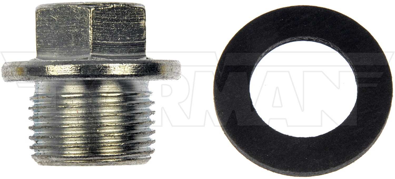 Front View of Engine Oil Drain Plug DORMAN 090-040CD