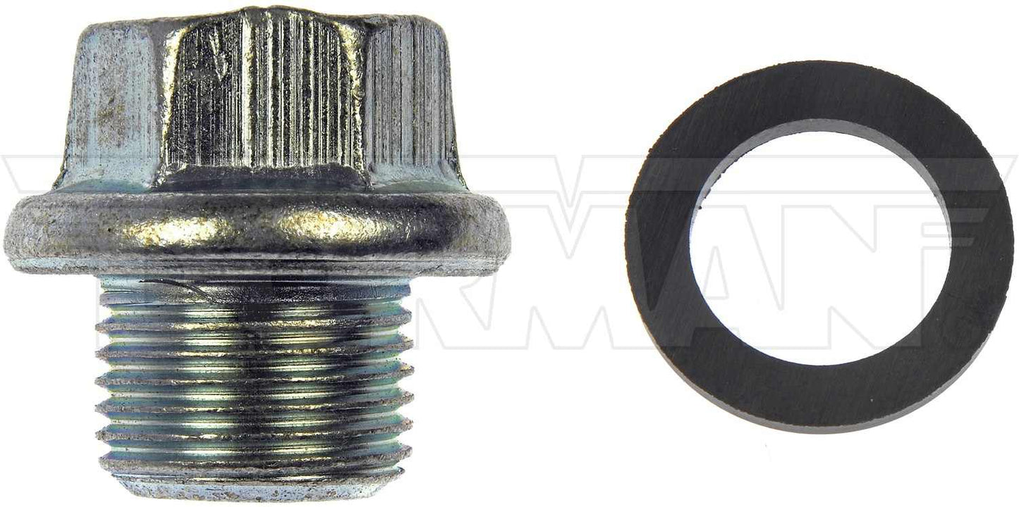 Front View of Engine Oil Drain Plug DORMAN 090-042CD