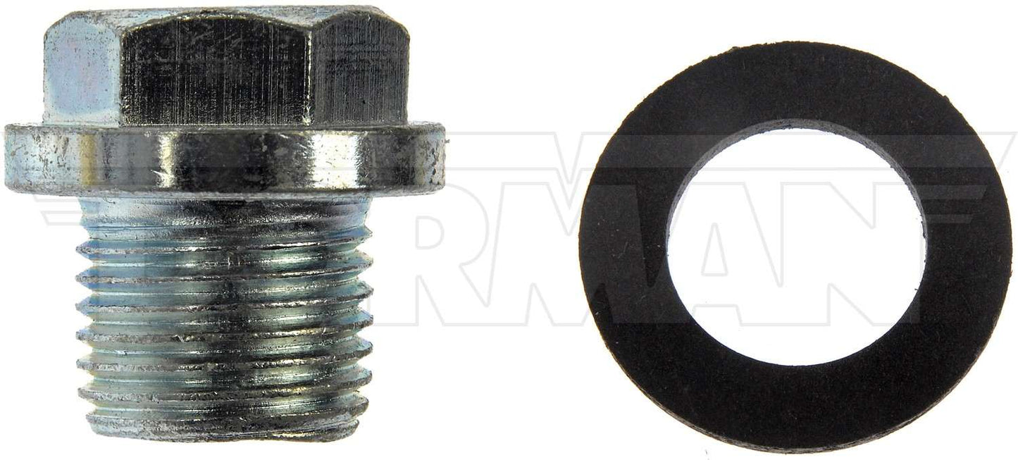 Front View of Engine Oil Drain Plug DORMAN 090-054CD