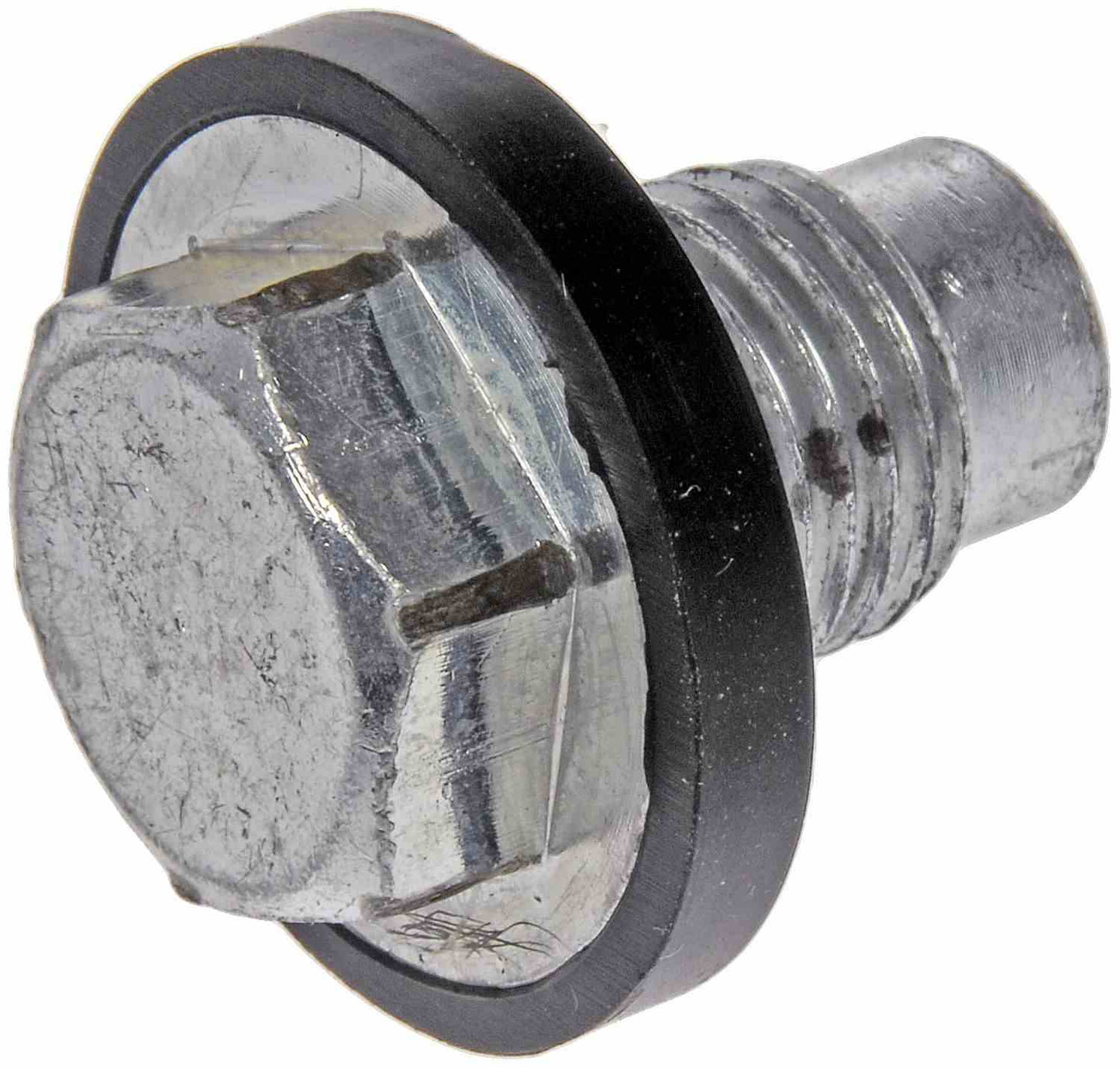 Angle View of Engine Oil Drain Plug DORMAN 090-098