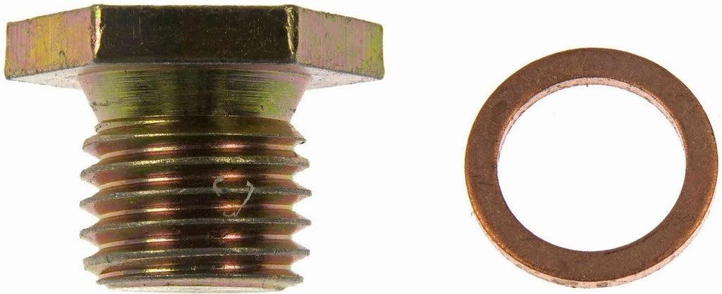 Front View of Engine Oil Drain Plug DORMAN 090-165