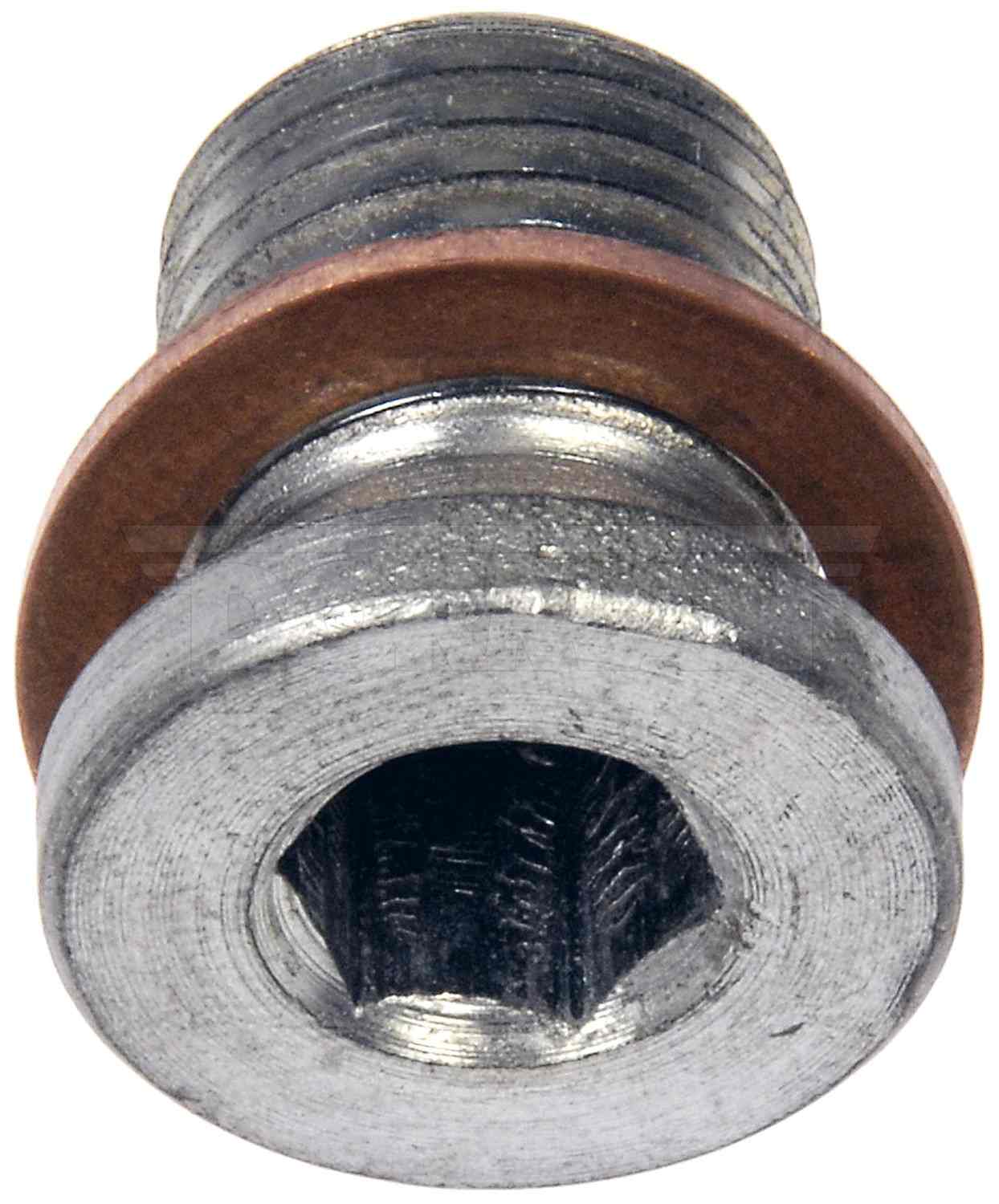 Front View of Engine Oil Drain Plug DORMAN 090-182CD