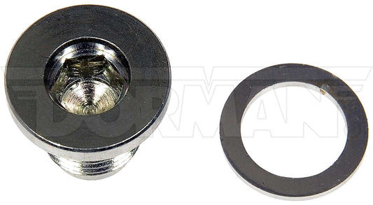 Top View of Engine Oil Drain Plug DORMAN 090-947