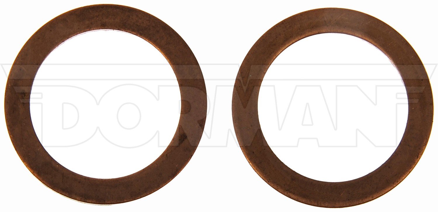 Front View of Engine Oil Drain Plug Gasket DORMAN 095-002CD