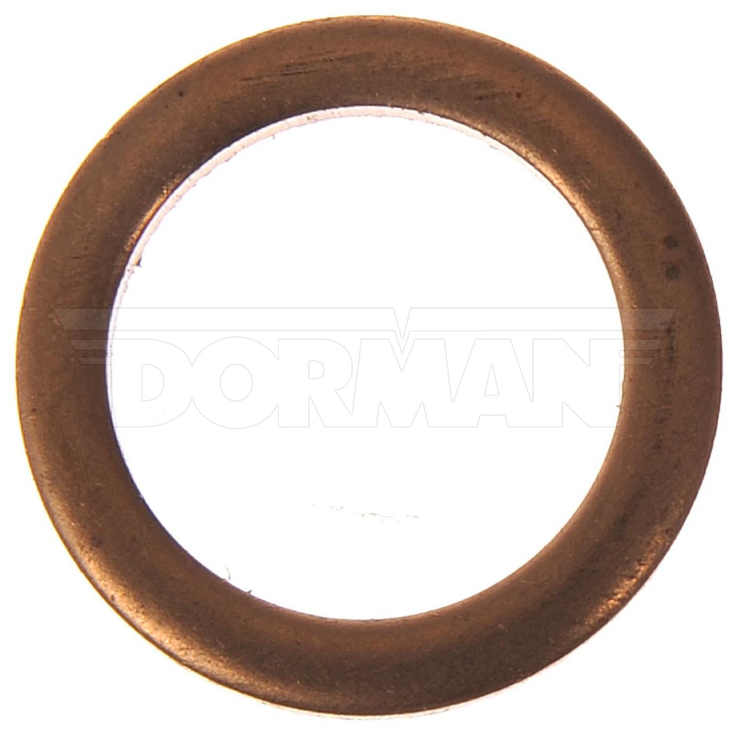 Front View of Engine Oil Drain Plug Gasket DORMAN 095-010