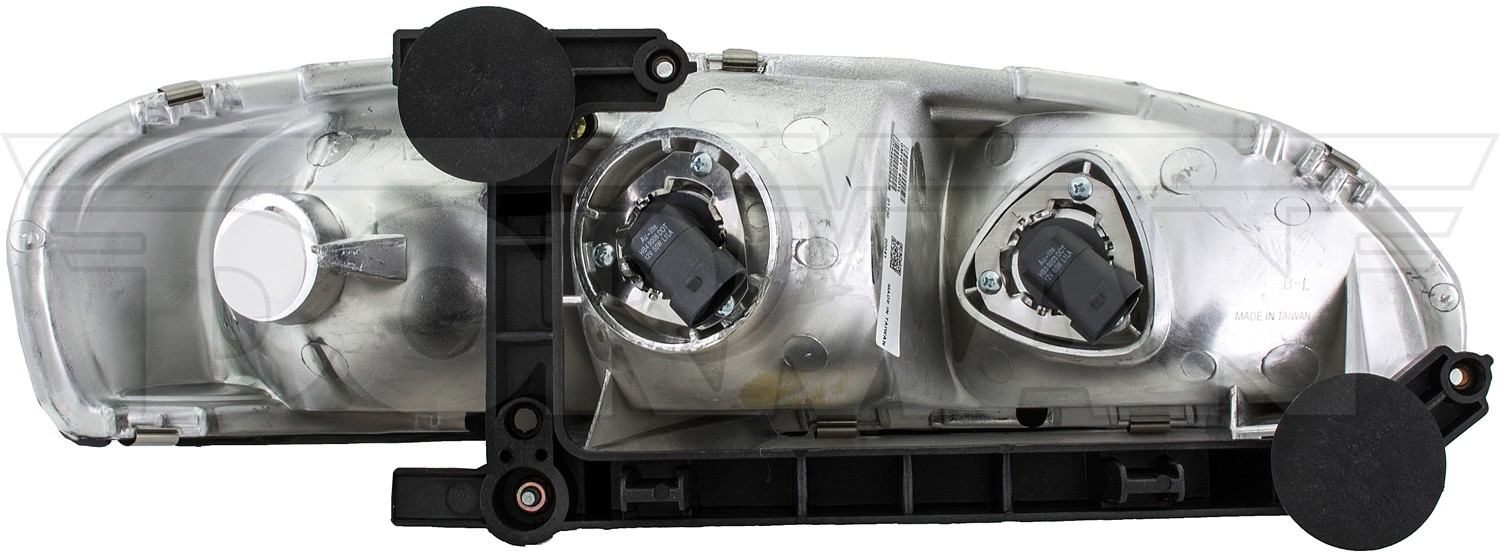 Back View of Left Headlight Assembly DORMAN 1590064