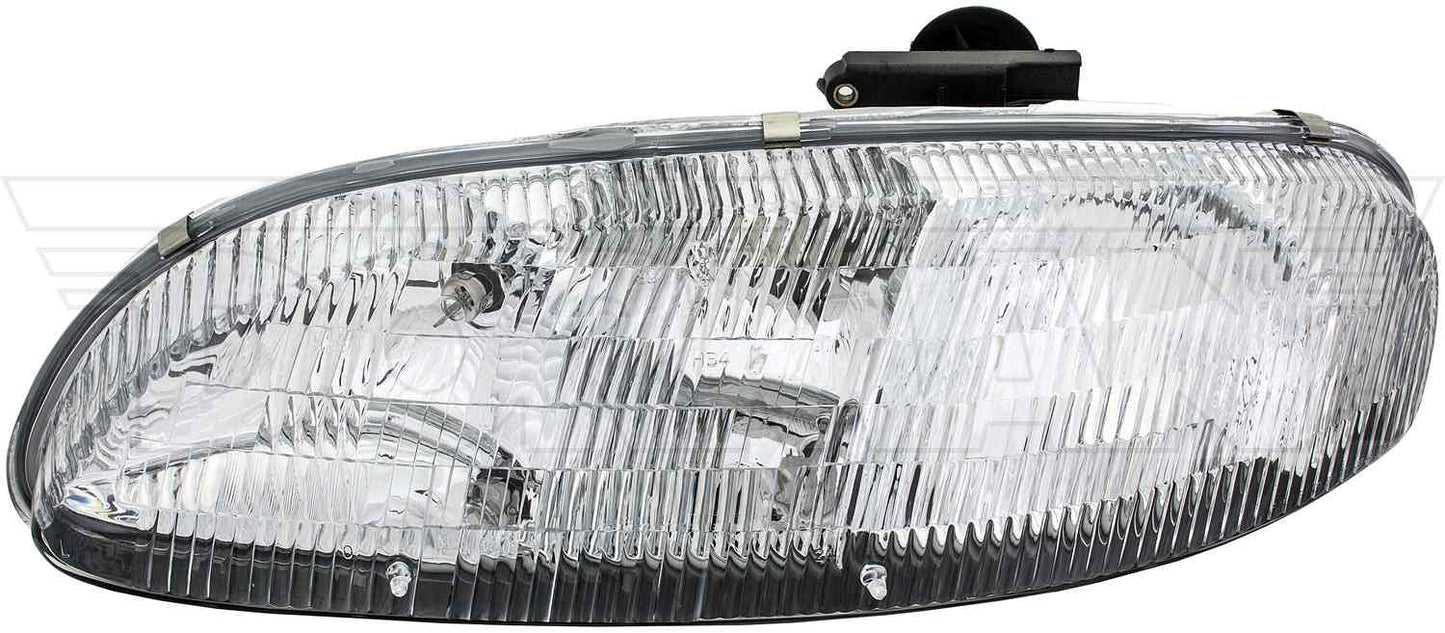 Front View of Left Headlight Assembly DORMAN 1590064