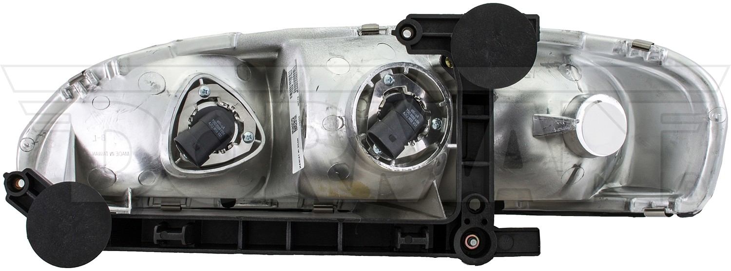 Back View of Right Headlight Assembly DORMAN 1590065