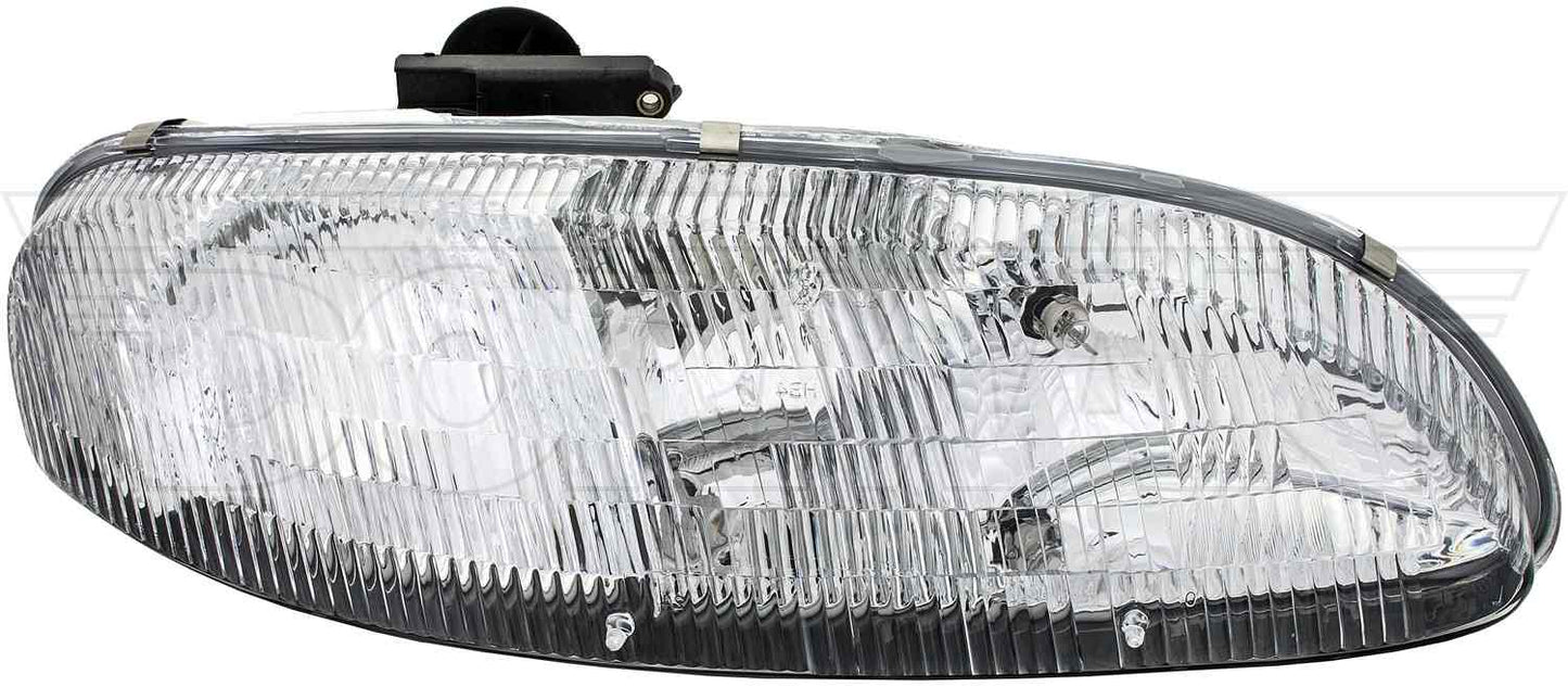 Front View of Right Headlight Assembly DORMAN 1590065