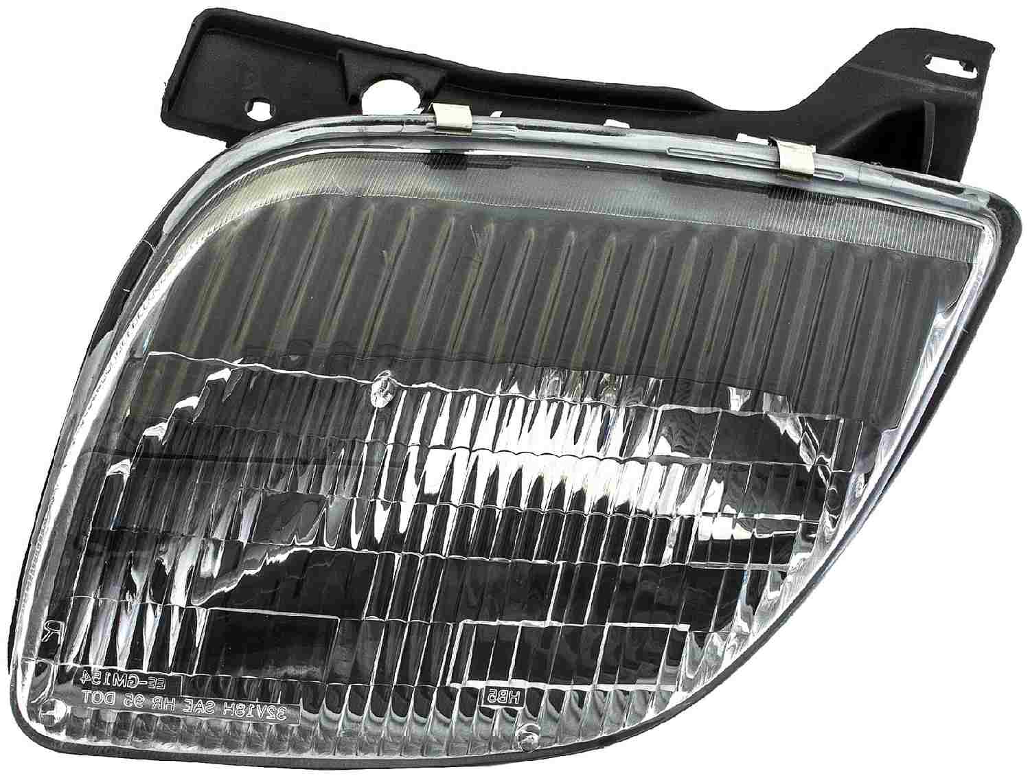 Front View of Left Headlight Assembly DORMAN 1590074