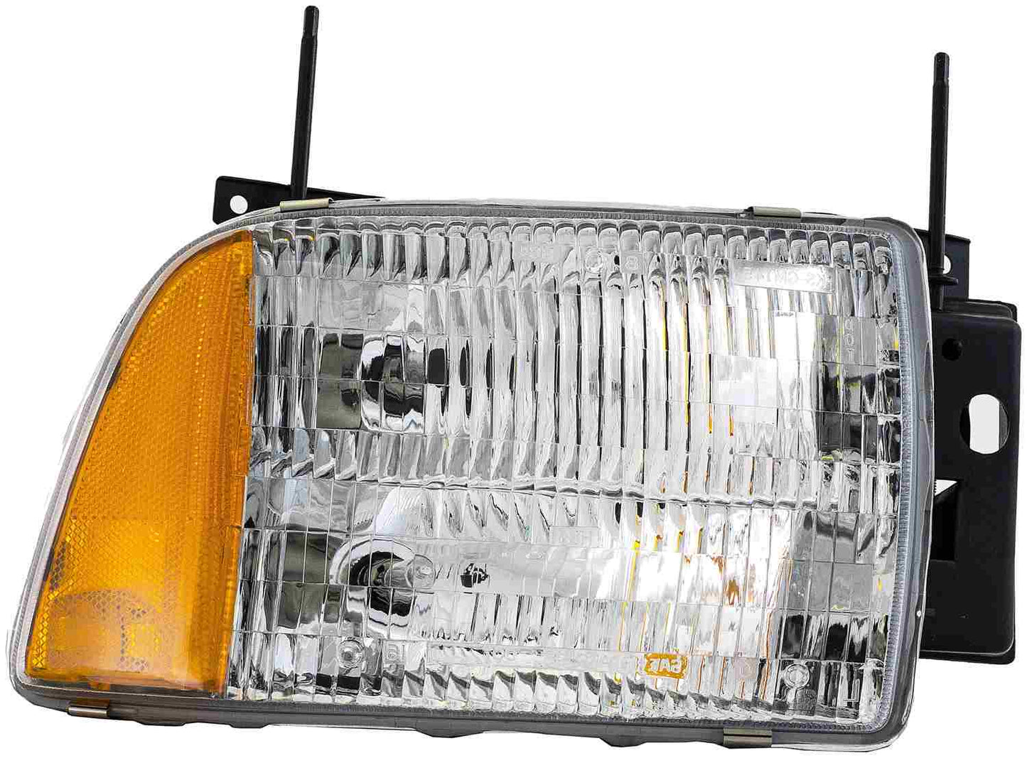 Front View of Right Headlight Assembly DORMAN 1590081