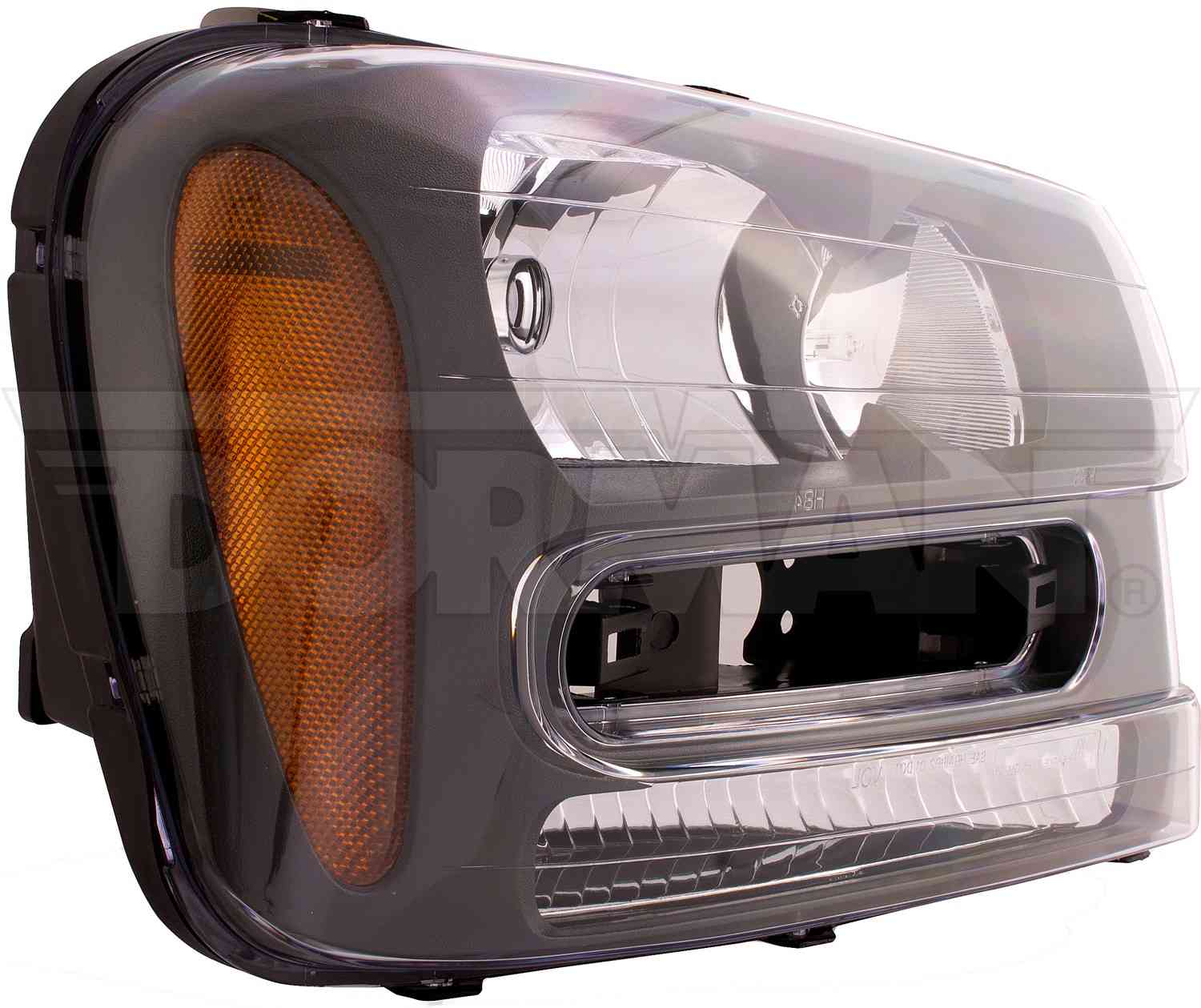 Side View of Right Headlight Assembly DORMAN 1590159