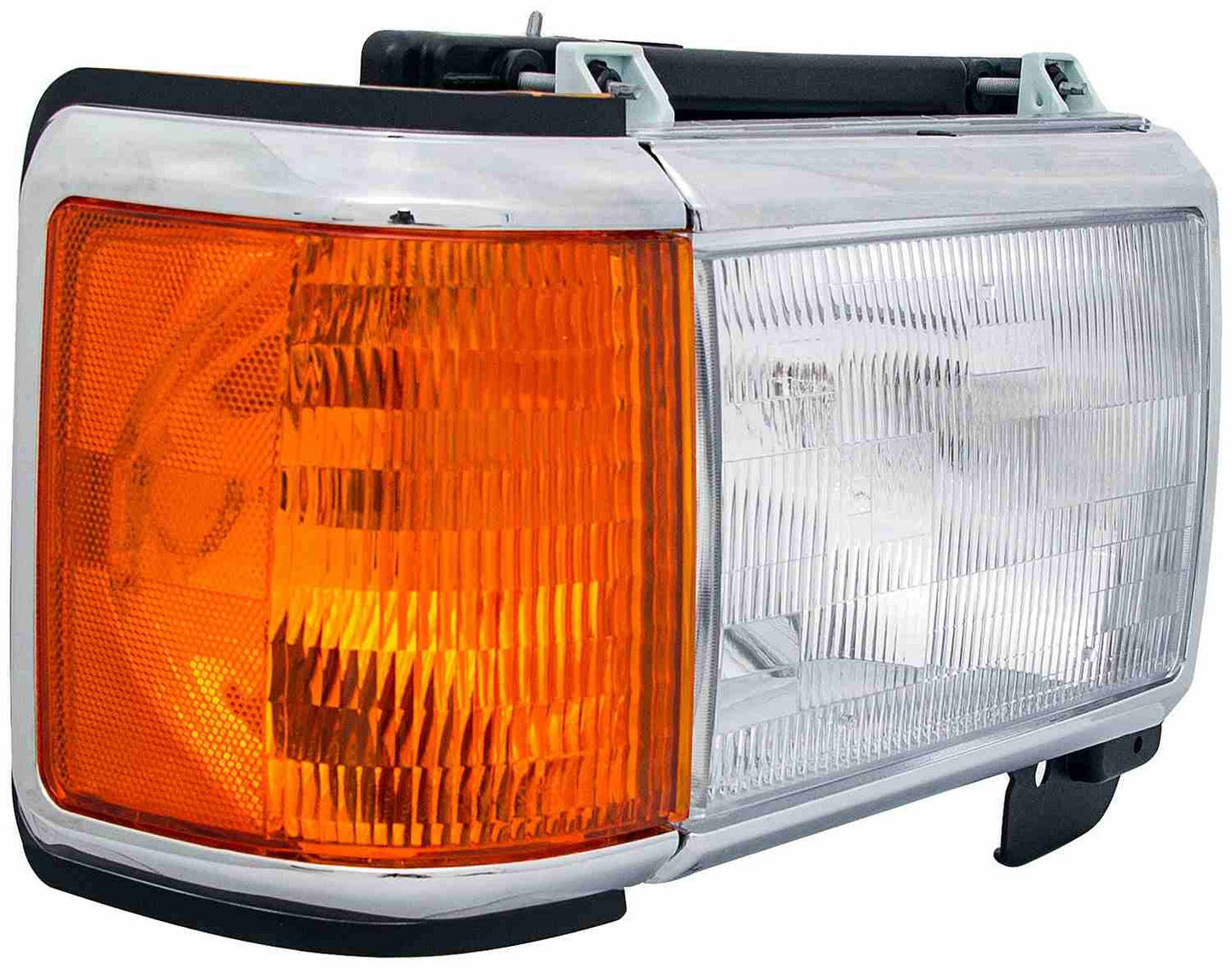 Right Headlight Assembly (W/Bright Trim) DORMAN 1590211 For Ford Bronco F-150 F-250 F-350