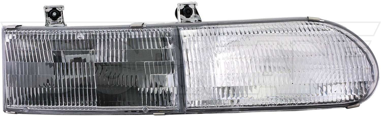 Front View of Right Headlight Assembly DORMAN 1590217