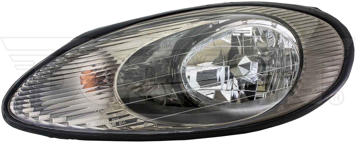 Front View of Left Headlight Assembly DORMAN 1590276