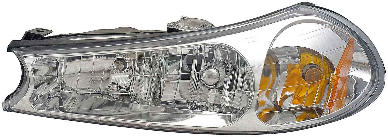 Front View of Left Headlight Assembly DORMAN 1590292