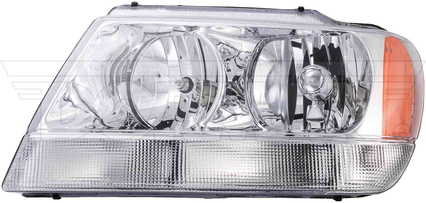 Front View of Left Headlight Assembly DORMAN 1590316