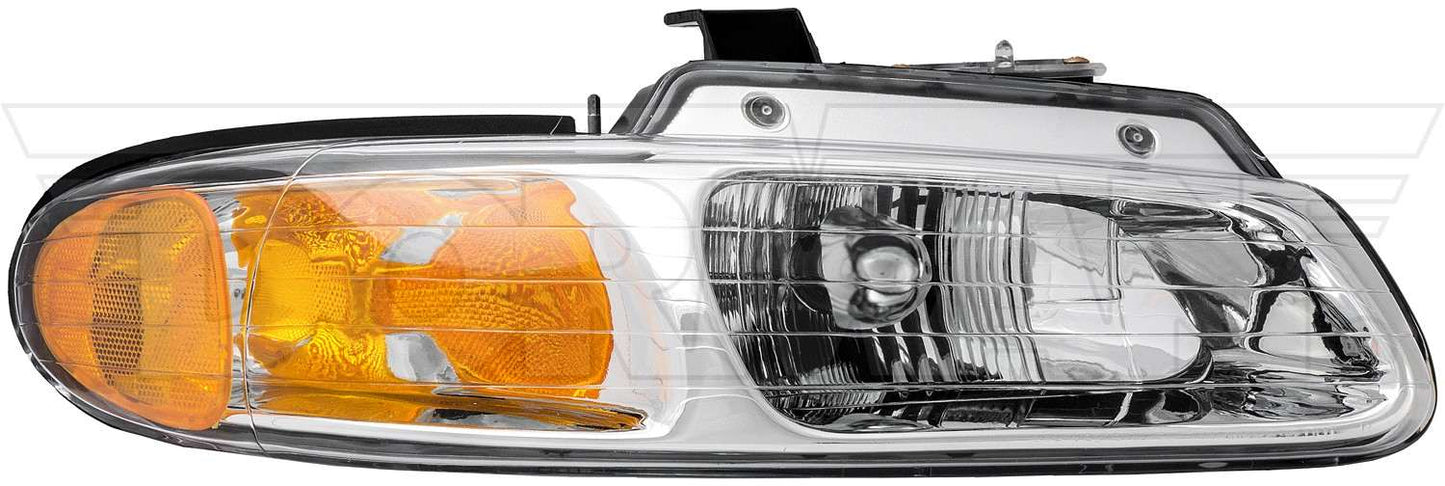 Front View of Left Headlight Assembly DORMAN 1590420