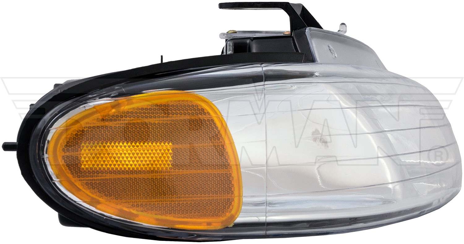 Side View of Right Headlight Assembly DORMAN 1590421