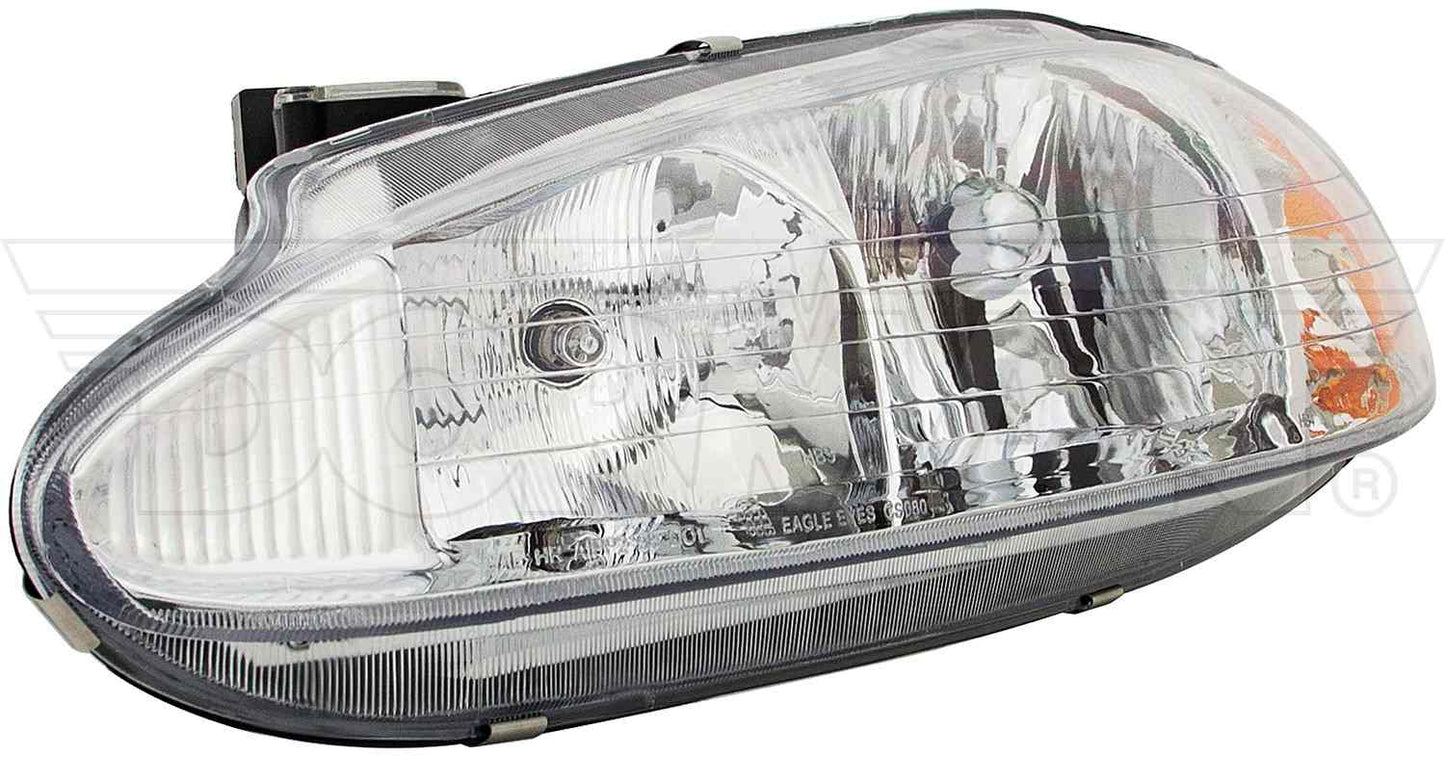 Side View of Left Headlight Assembly DORMAN 1590448