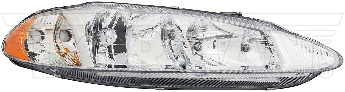 Front View of Right Headlight Assembly DORMAN 1590449