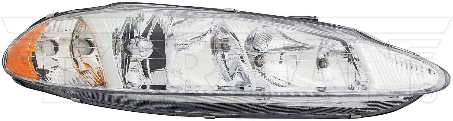 Front View of Right Headlight Assembly DORMAN 1590449