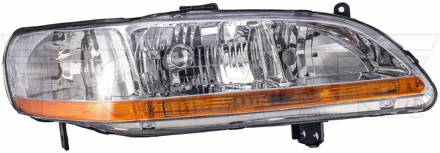 Front View of Left Headlight Assembly DORMAN 1590500