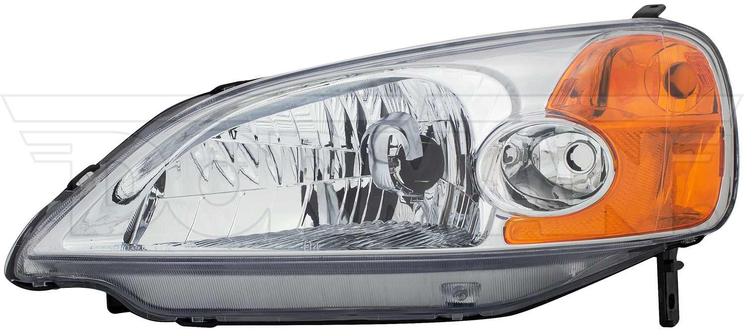 Front View of Left Headlight Assembly DORMAN 1590506