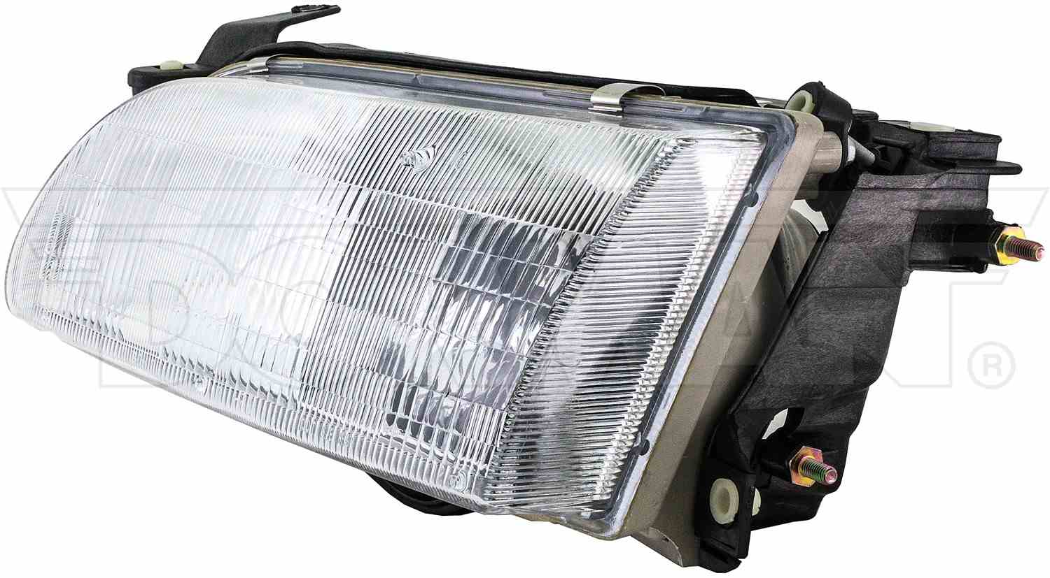 Side View of Left Headlight Assembly DORMAN 1590614