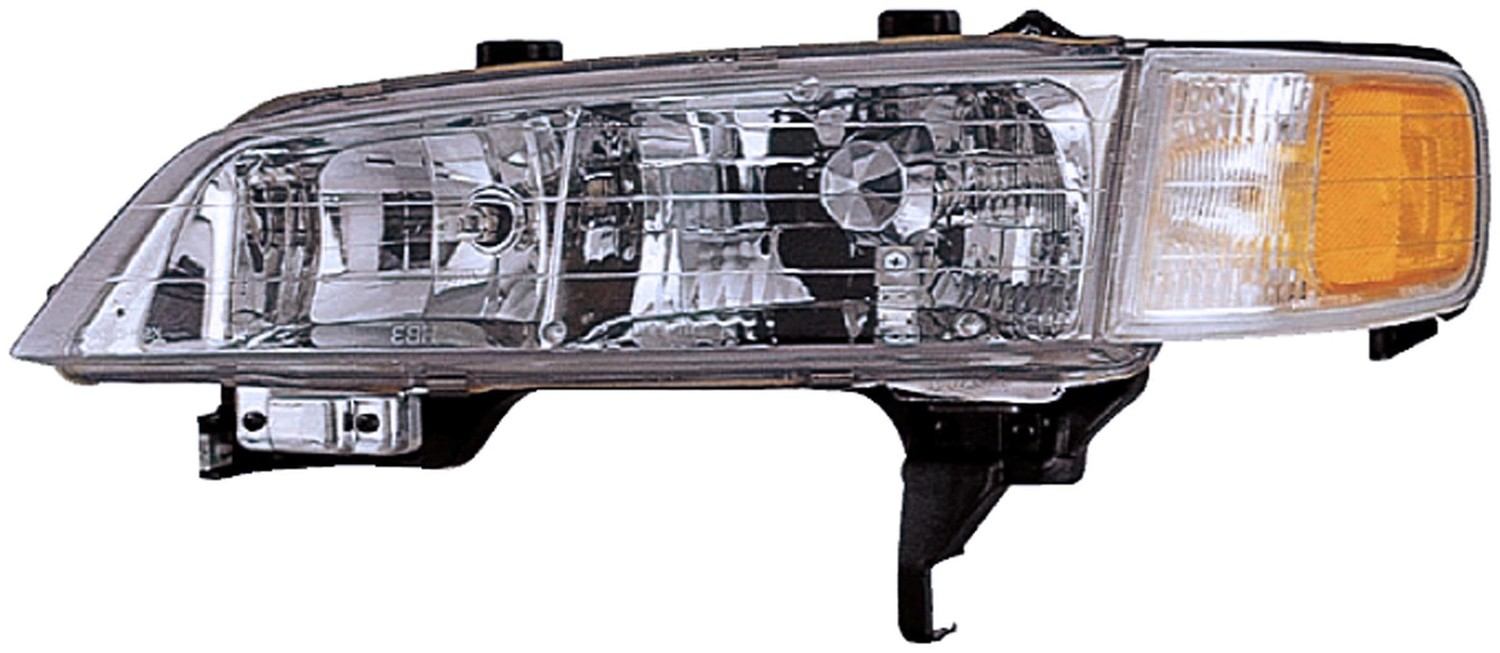 Front View of Left Headlight Assembly DORMAN 1590622