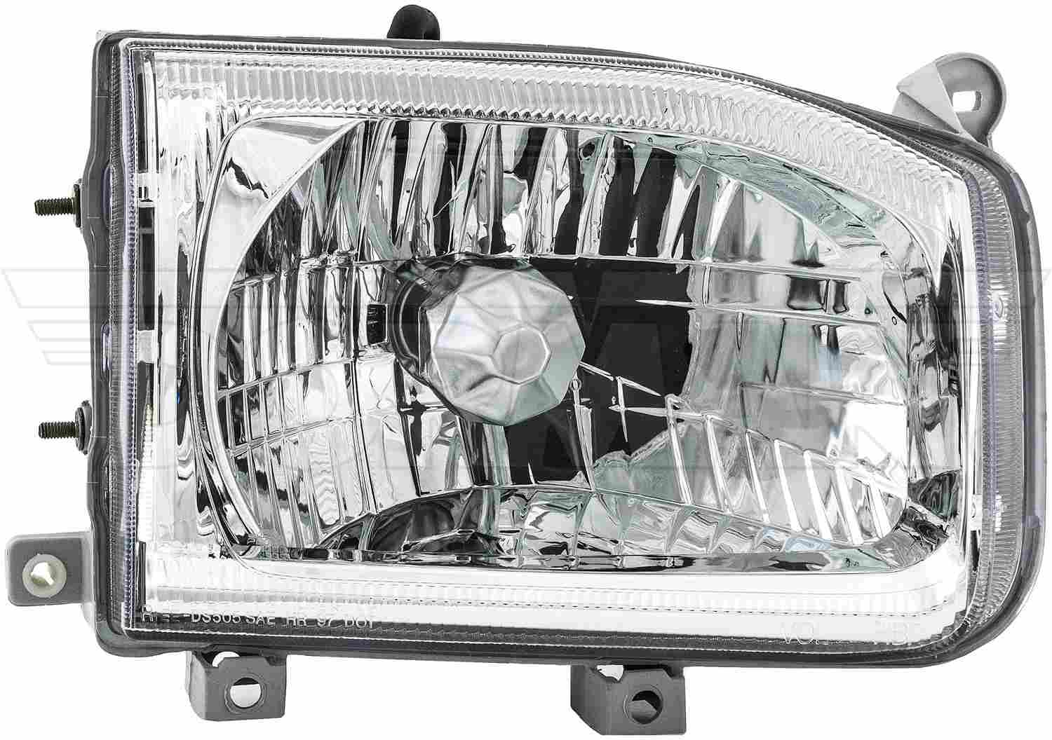 Front View of Right Headlight Assembly DORMAN 1590827