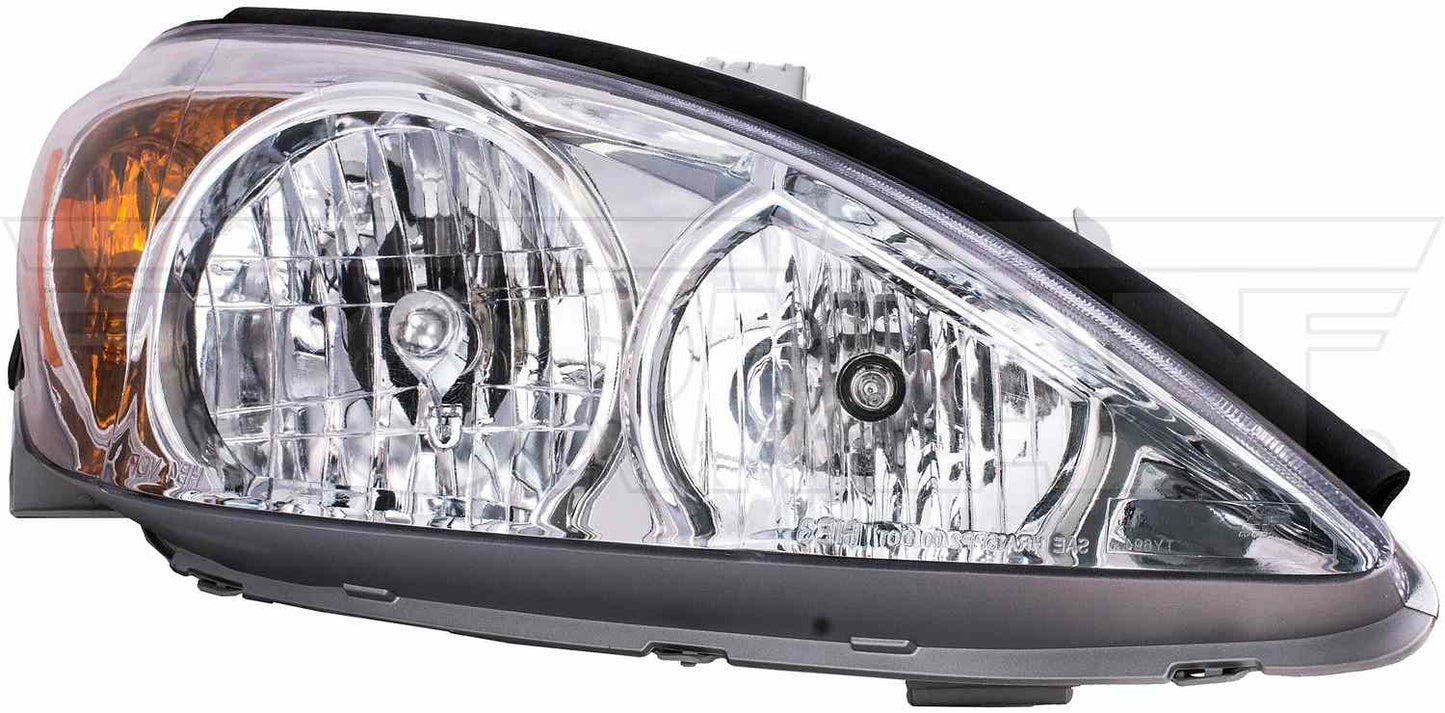 Side View of Right Headlight Assembly DORMAN 1590904