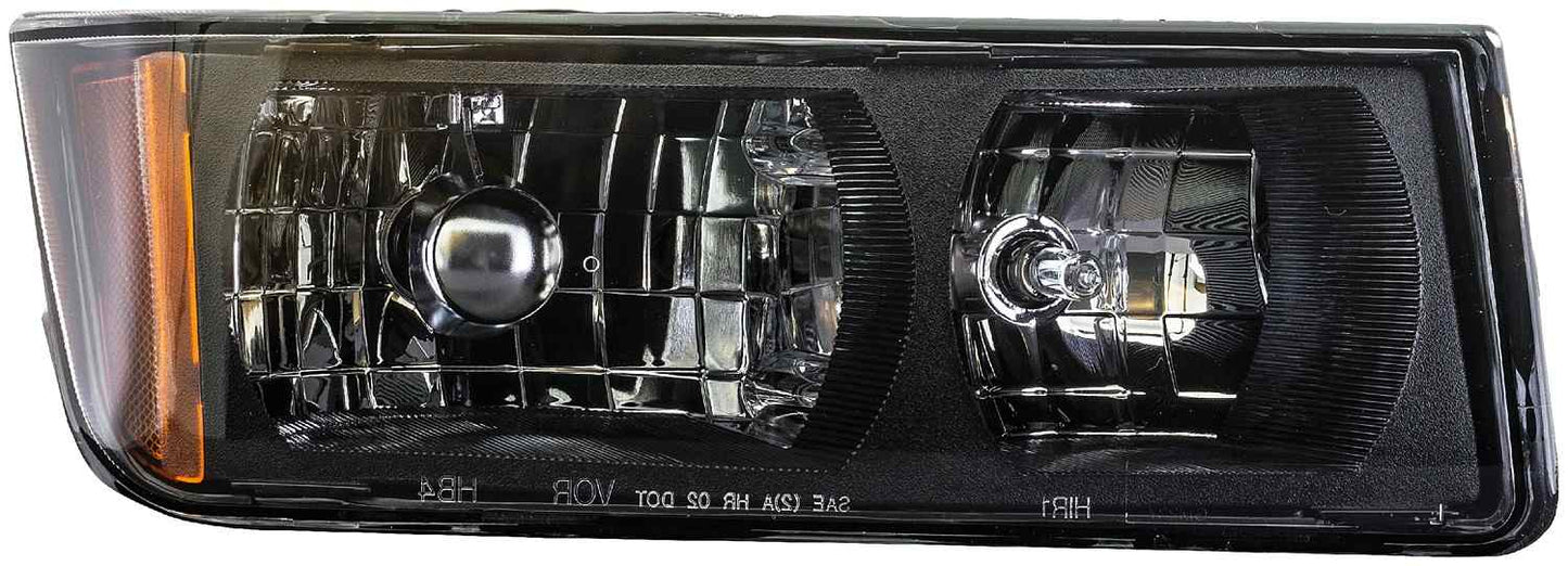 Front View of Right Headlight Assembly DORMAN 1591105