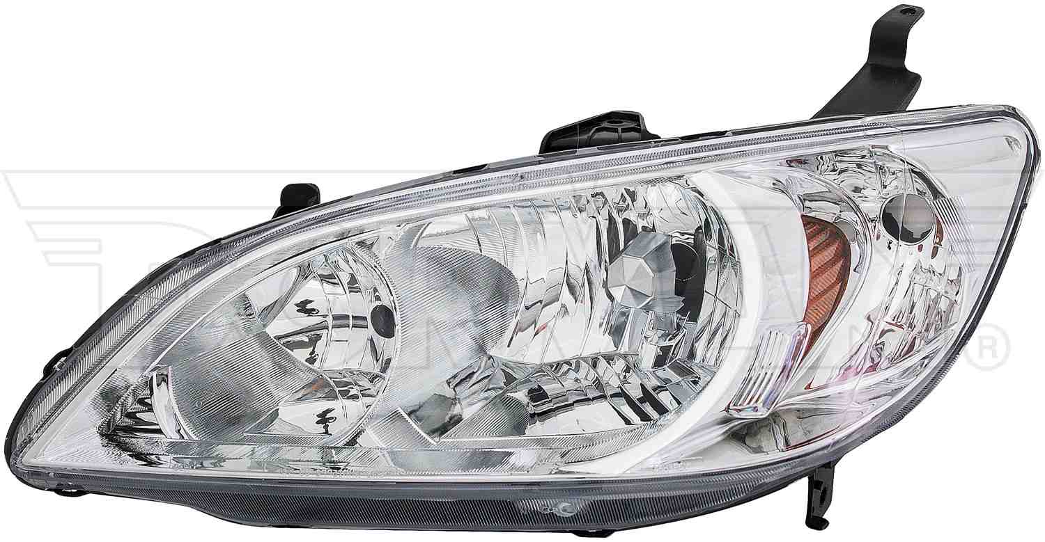 Front View of Left Headlight Assembly DORMAN 1591115