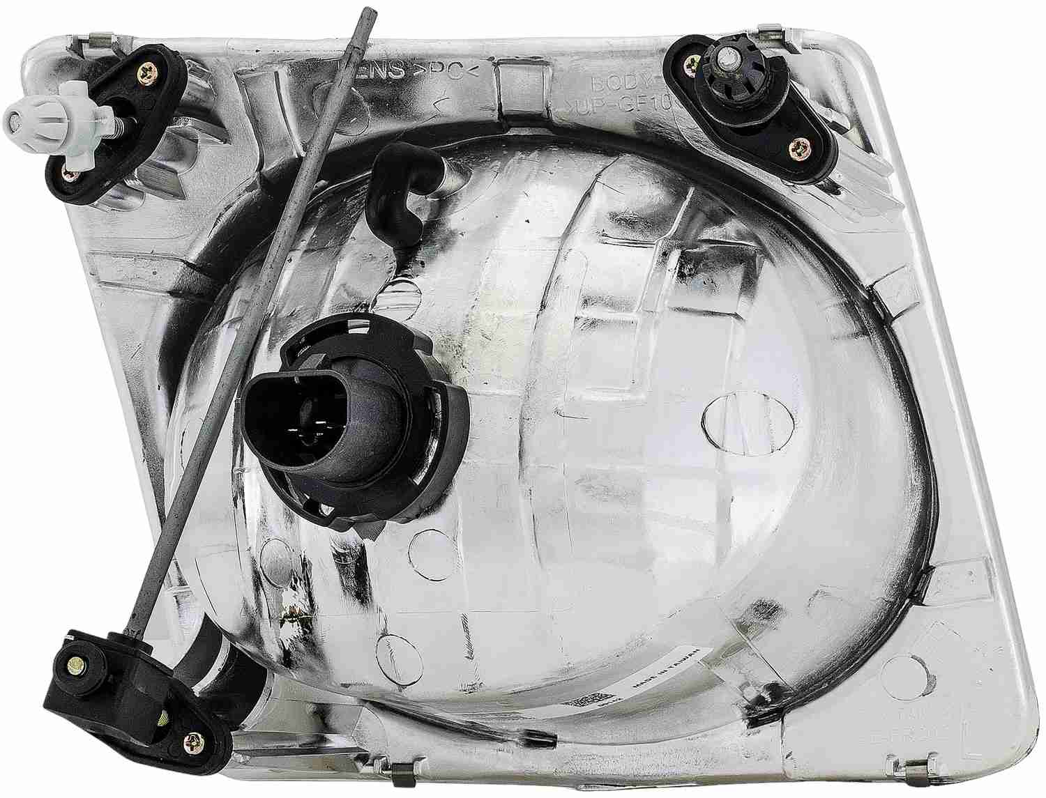 Back View of Left Headlight Assembly DORMAN 1591216