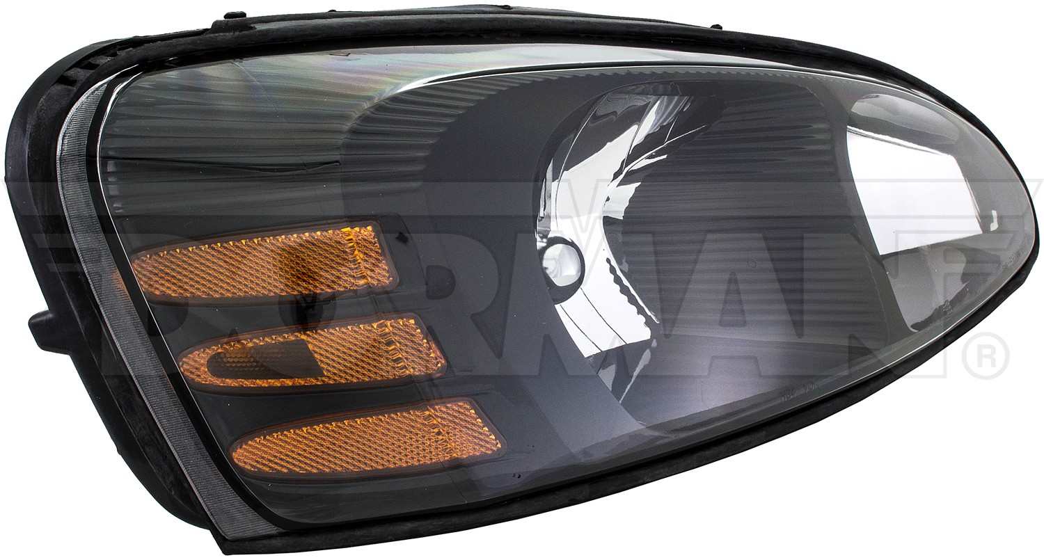 Side View of Right Headlight Assembly DORMAN 1591224