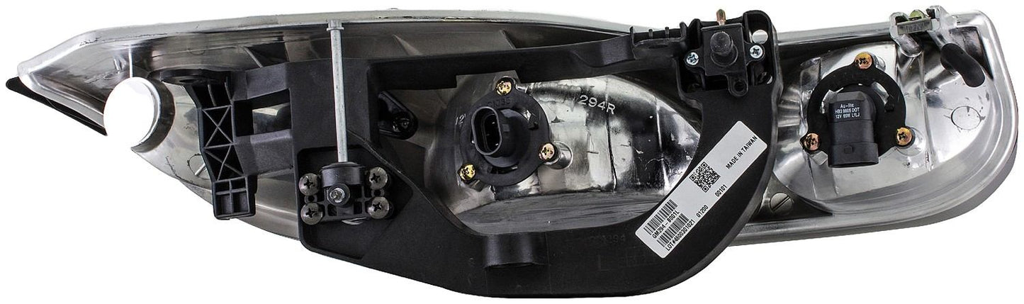 Back View of Left Headlight Assembly DORMAN 1591836