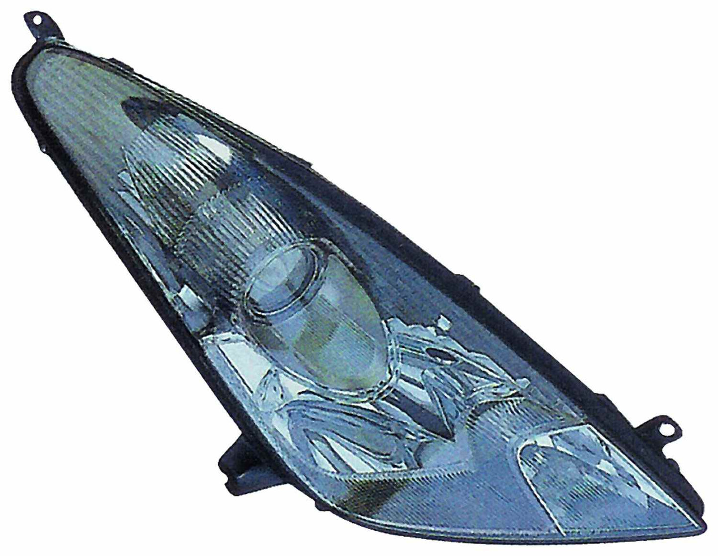 Front View of Right Headlight Assembly DORMAN 1591871