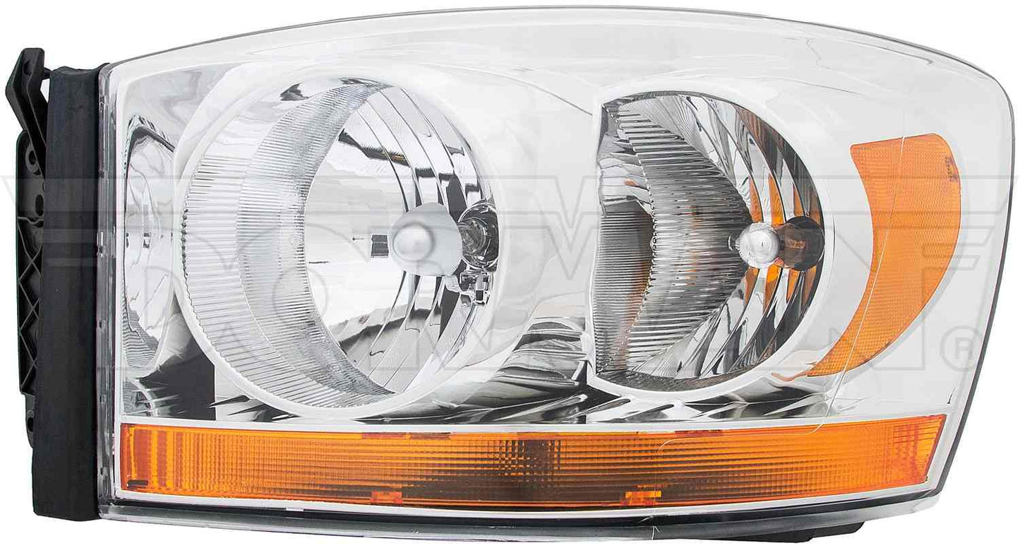 Front View of Left Headlight Assembly DORMAN 1591987