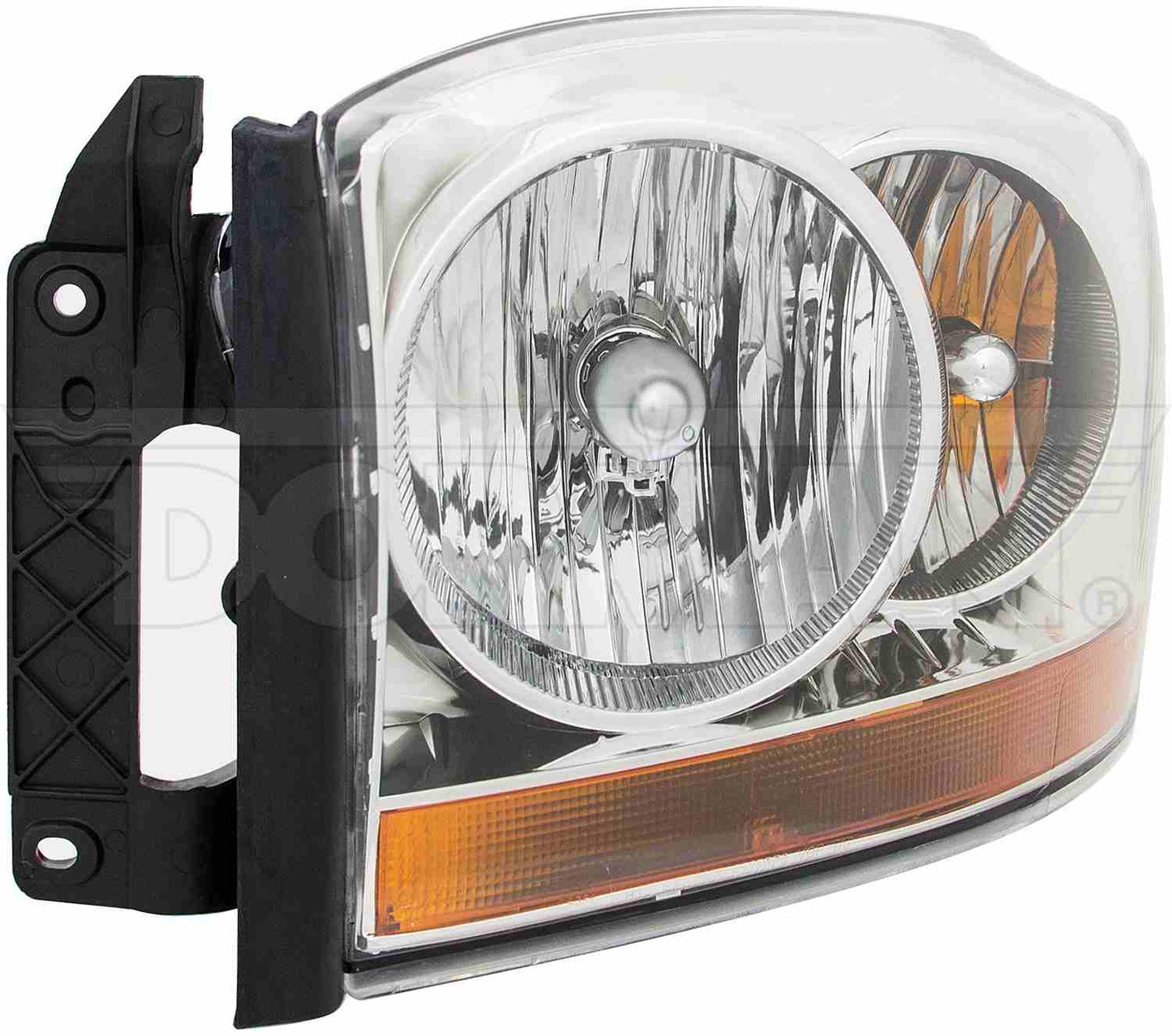 Side View of Left Headlight Assembly DORMAN 1591987