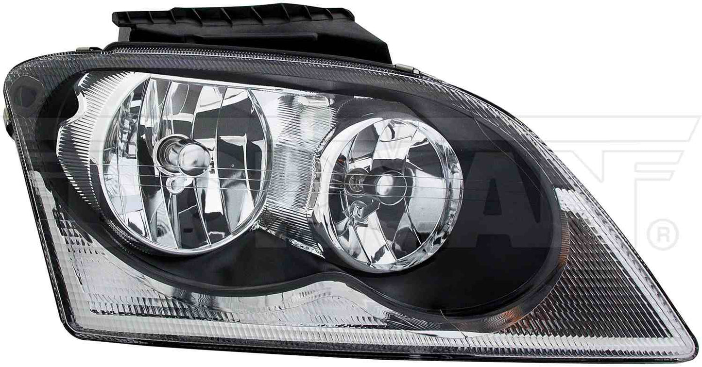 Front View of Right Headlight Assembly DORMAN 1592137