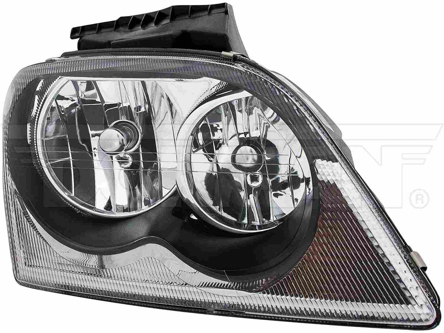 Side View of Right Headlight Assembly DORMAN 1592137