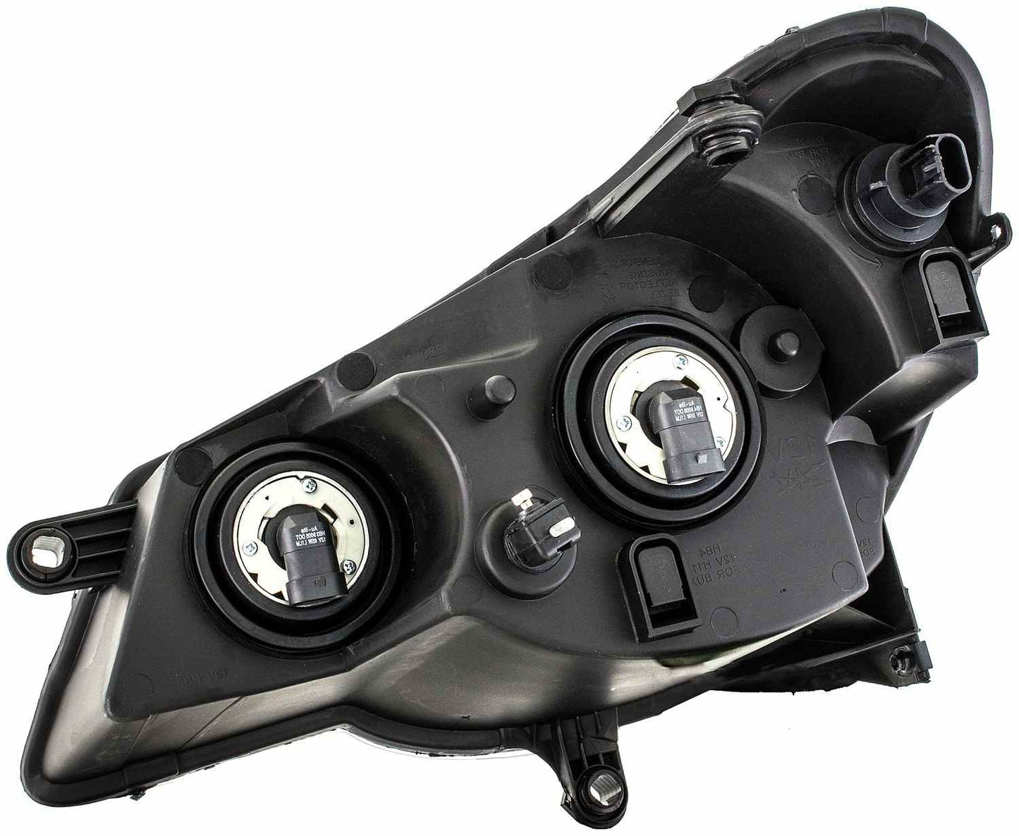 Back View of Right Headlight Assembly DORMAN 1592179