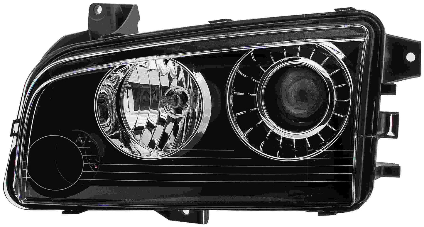 Front View of Left Headlight Assembly DORMAN 1592266