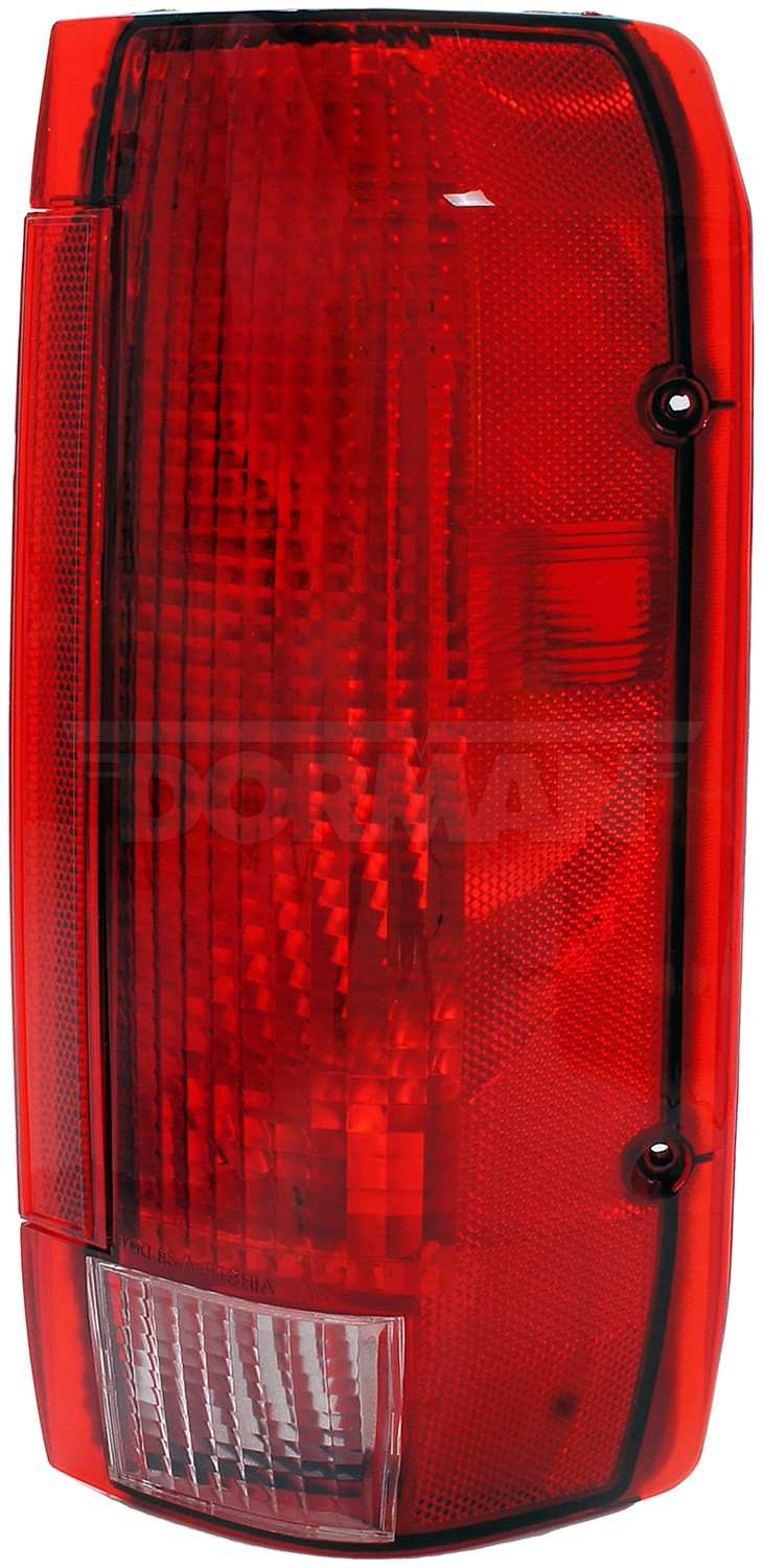 Front View of Right Tail Light Assembly DORMAN 1610219