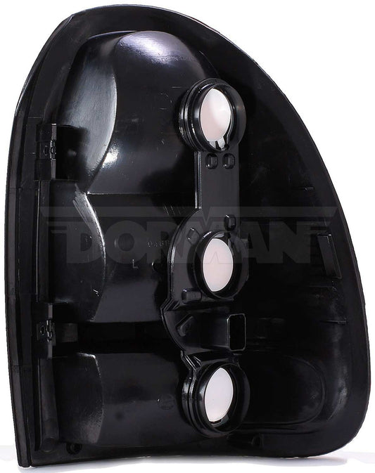 Back View of Left Tail Light Assembly DORMAN 1610458